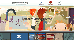 Desktop Screenshot of animatedlearning.dk